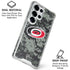 NHL Carolina Hurricanes Camo Galaxy S25 Ultra Clear Case
